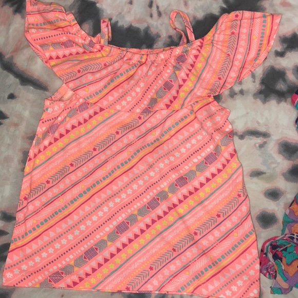 2 Girls Tank Tops Size 2T Aztec - Picture 2 of 7